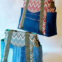 Borse tote bag denim