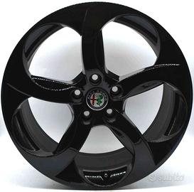 4 cerchi lega alfa romeo giulia r18 lt4986