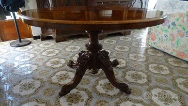 Tavolo legno ovale 6 persone