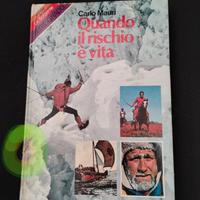 Libro "Quando il rischio è vita " con difetto