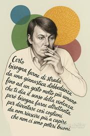 Poster omaggio Fabrizio De André 