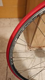 ruote bici da corsa rim brake pattino 700c