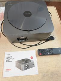 proiettore full HD con schermo di proiezione 