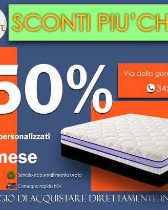materassi NUOVI diversi modelli