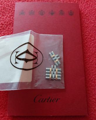 Cartier Must 21 Acciaio Oro Maglie Bracciale 16mm