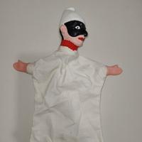Marionetta Pulcinella anni '70-'80