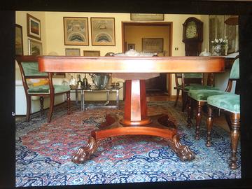 Tavolo inglese Re Giorgio 1800