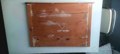 Tavola asse spianatoia in legno per impastare