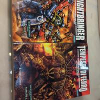 nightbringher e tempesta di ferro Warhammer novel