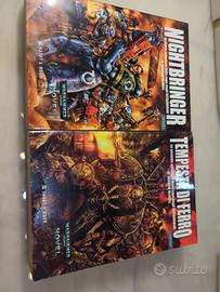 nightbringher e tempesta di ferro Warhammer novel