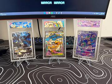 Lot 12x Pokemon Cards Japanese GRAAD 10 Gem Mint