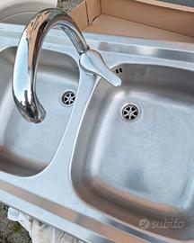 Lavandino acciaio inox