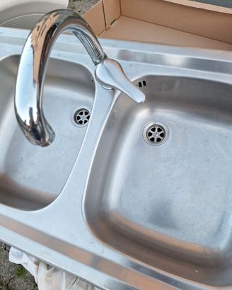 Lavandino acciaio inox