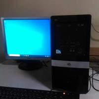 PC HP Prodesk 3015 MT, monitor e accessori