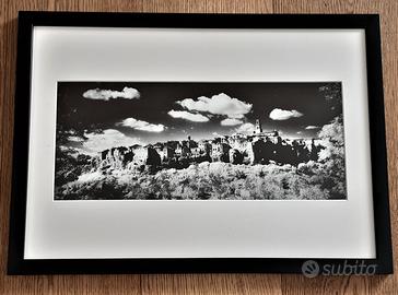 Quadro Fotografia con Cornice Toscana Pitigliano