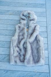 Pellicciotto smanicato Mixture