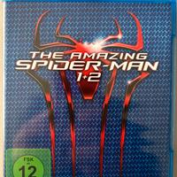 2 dvd blu-ray the amazing spiedrman 1/2