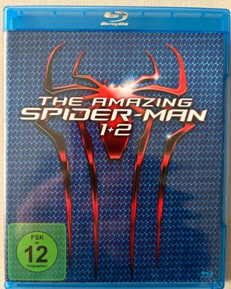 2 dvd blu-ray the amazing spiedrman 1/2