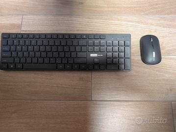 mouse + tastiera LENOVO wireless a batterie