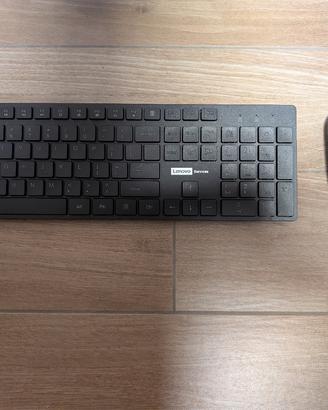 mouse + tastiera LENOVO wireless a batterie