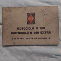 Catalogo ricambi Gilera B 250 - B 300 Extra 1957