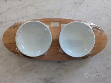 Set porta salse con vassoio
