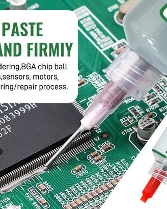 🔧✨ Pasta Saldante Sn99Ag0.3Cu0.7 – senza piombo