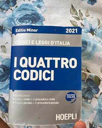 Codice civile, codice penale + procedura civ/pen