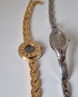 Lotto 2 Orologi Donna Tom Tailor Acciaio Bicolore