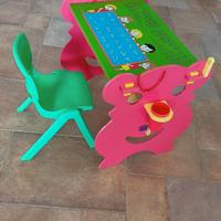 TAVOLO e SEDIA per bambini studio gioco