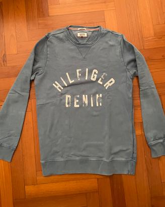 Felpa Girocollo Tommy Hilfiger Celeste - Taglia S