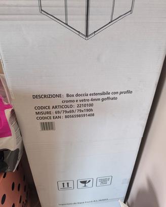 box doccia angolare 
