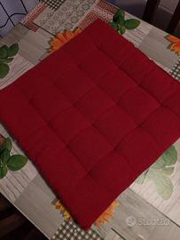 cuscino rosso bordeaux 50×50