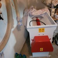 sgranatrice uva con 3 vasche