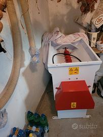 sgranatrice uva con 3 vasche