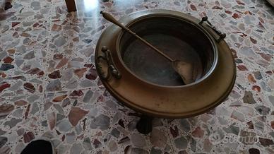 Braciere in rame ( anni 50 / 60)