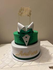 Torta in gomma eva personalizzabile