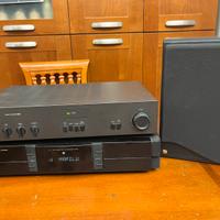 Impianto hi fi sony nad kef technics grundig