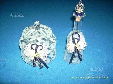 Bomboniere in vetro lavorati