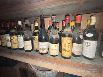 BOTTIGLIE DI VINO da COLLEZIONE