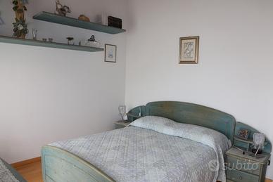 Camera matrimoniale mod. Yvonne abete azzurro 