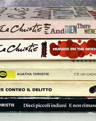 5 libri di Agatha Christie