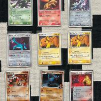 Lotto Carte Pokémon Holo Giapponesi Vintage