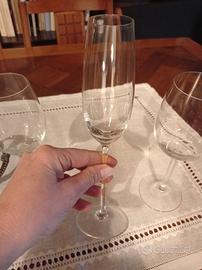 Calici in cristallo francese Saint Jacques 36pz