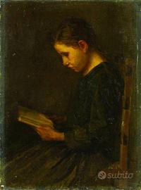 Antico dipinto di Antonio Salvetti (1854 – 1931)