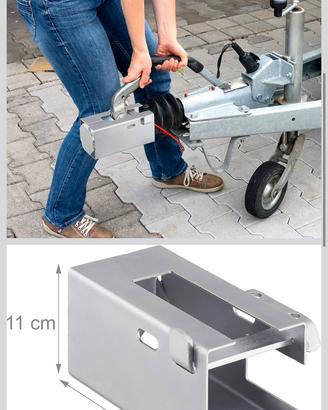 Antifurto rimorchio carrello gancio traino