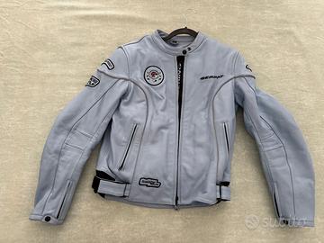 Giacca moto donna Bering T4 pelle