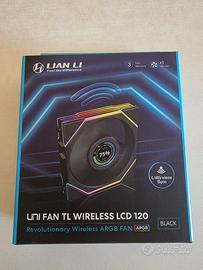 Lian Li Ventola Uni Fan TL Wireless LCD 120 ARGB