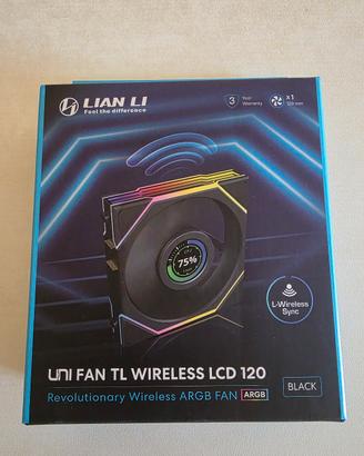 Lian Li Ventola Uni Fan TL Wireless LCD 120 ARGB