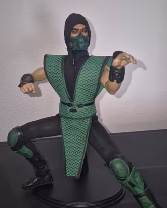 Action figure Mortal Kombat REPTILE  custom 